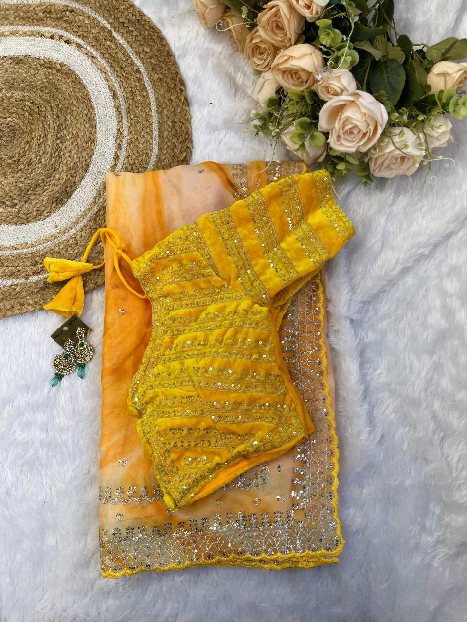 Jk Designer Pure Soft Rangoli Silk Party Wear Sarees Wholesale Market In Surat